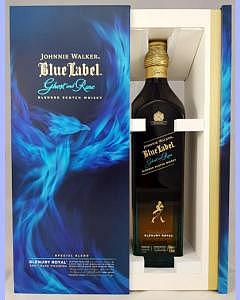 Johnnie Walker Blue Label Ghost and Rare Glenury Royal